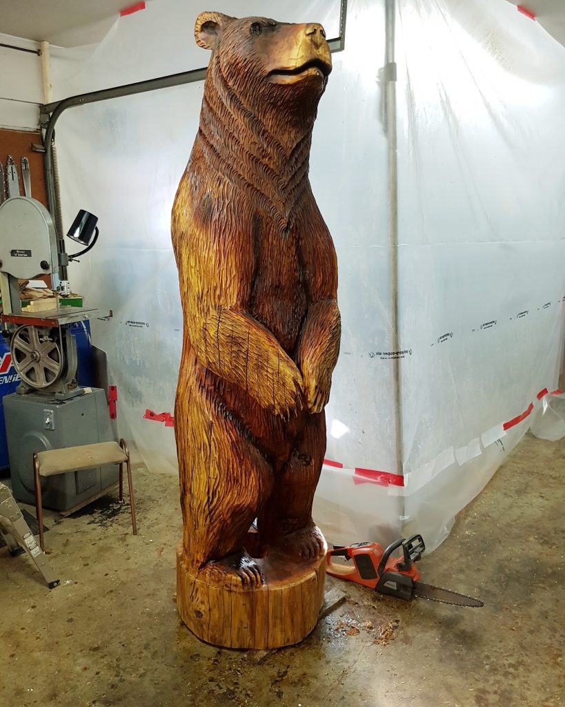 Chainsaw Sculpture By Jim Niedermayer